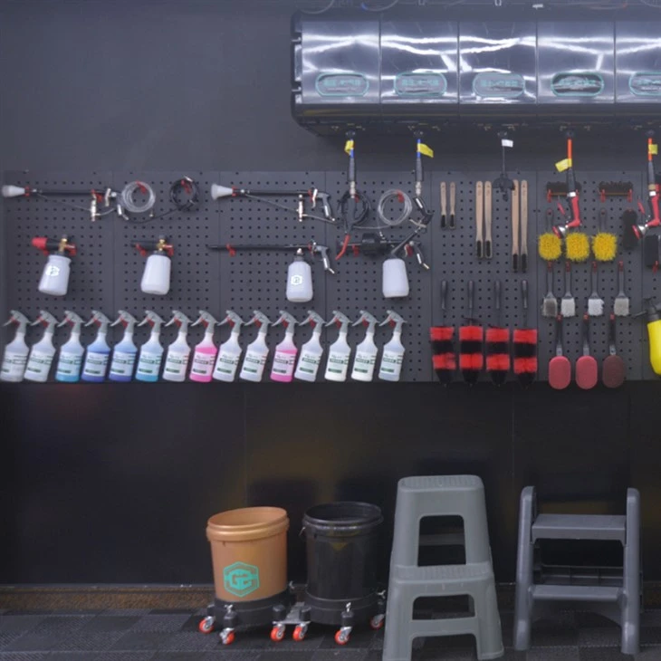 Car Detailing Peg Board
